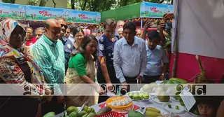 শেরপুরে ৩ দিন ব্যাপী জাতীয় ফল মেলা উদ্বোধন